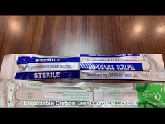 Medical Disposable Scalpel Carbon Steel Sterilized For Hospital