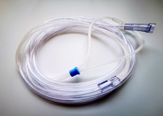 Curved Nasal Cannula Tube 2m Star Lumen Tubing Respiratory Medicine Dip Molded Nasal Cannulas