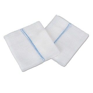 Made of 100% Cotton Gauze Sponges Supplier with CE Surgical Medical Sterile Absorbent Gauze Swab white wound dressing