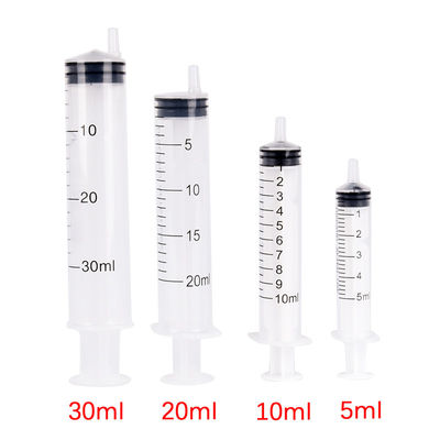 Jednorazowe sterylne strzykawki Luer Lock Niepirogenne trzyczęściowe 10 ml 20 ml