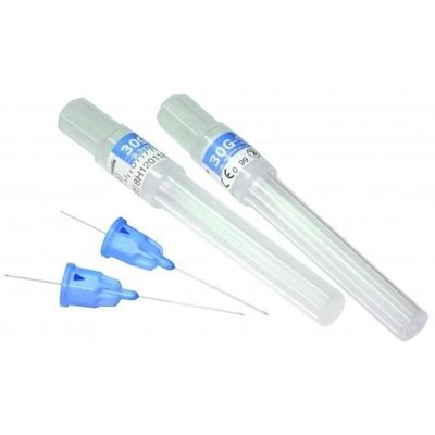 Dental jednorazowe igły do ​​irygacji Endo 25 MM materiały dentystyczne do znieczulenia