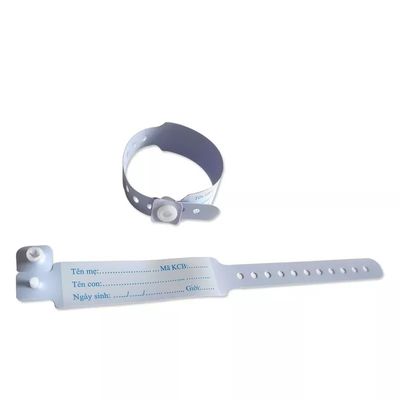 PVC Medical I.D. Wristband Materiały medyczne wygodne jednorazowe trwałe i wodoodporne