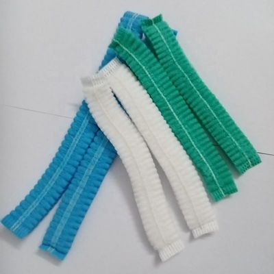 Zastosować jednorazowe niewsteczone kapelusze pielęgniarki Elastyczność Kapelusze chirurgiczne