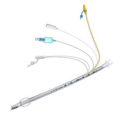 PVC jednorazowy, wzmocniony, podłączony do opon, wysysający rurkę endotrachealną z miniaturową kamerą